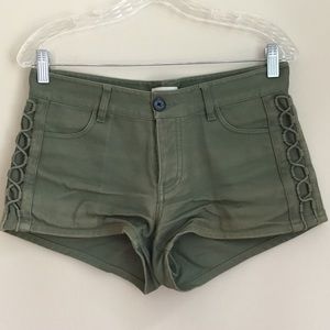 Zadig & Voltaire Suzan Side Lace Up Shorts